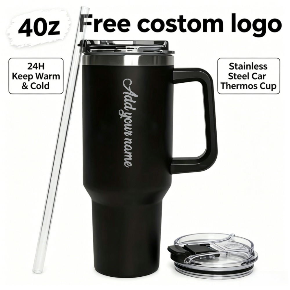 Water Tea And Coffee - Custom 1200ml Stainless Steel Coffee Cup
