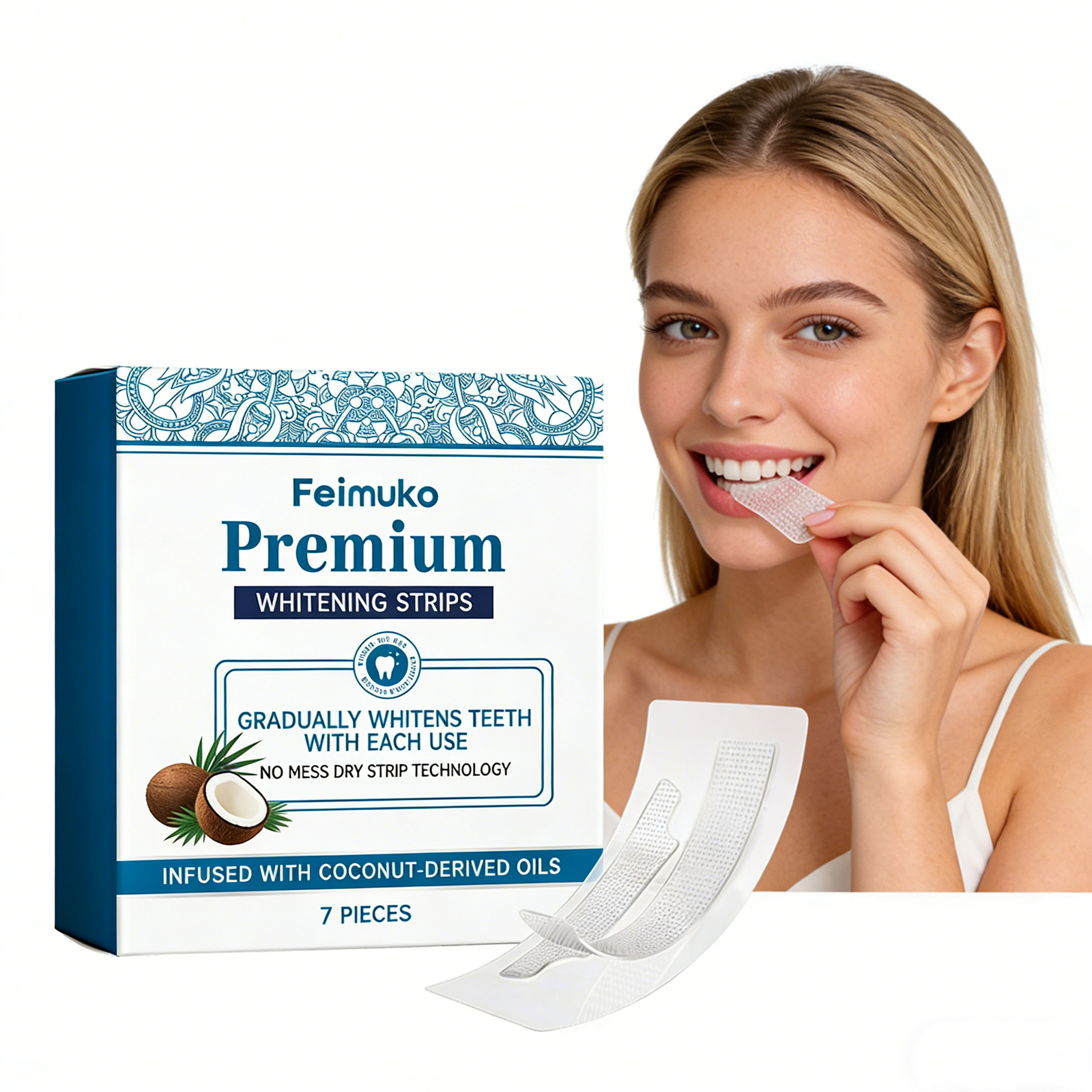 Coffee Tea Unit - Teeth Stains Removal Strips Dental Bleaching