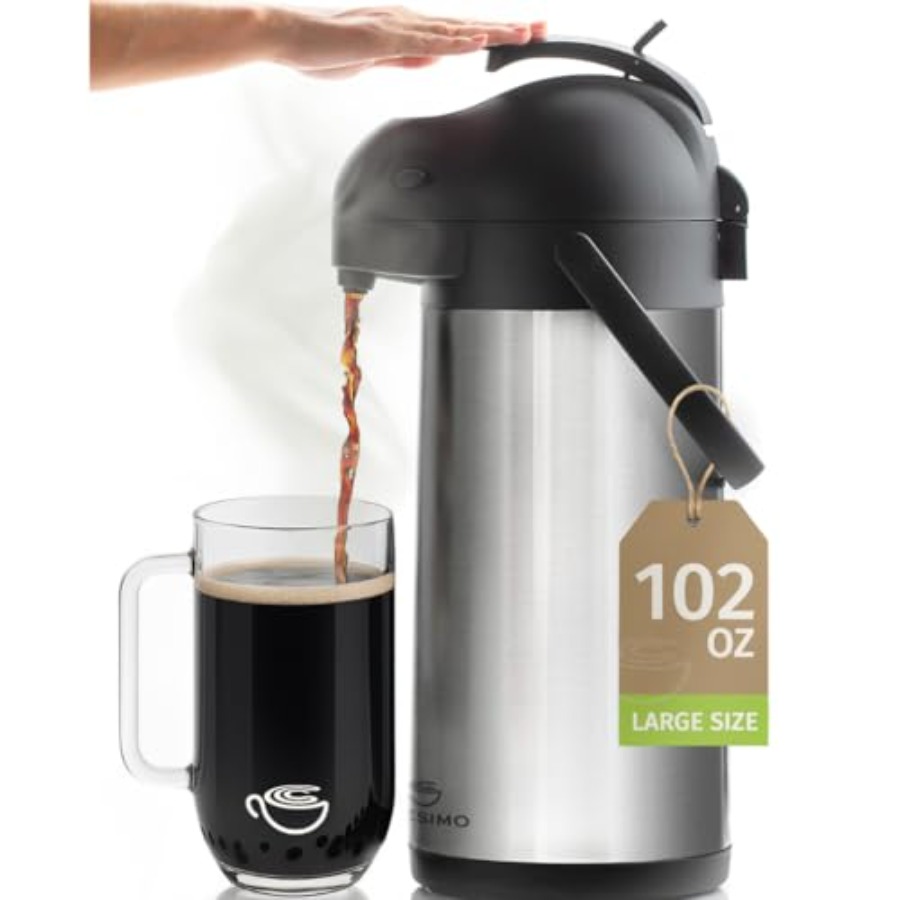 Coffee Tea And Cocoa - Coffee Carafe with Pump -/ 3L