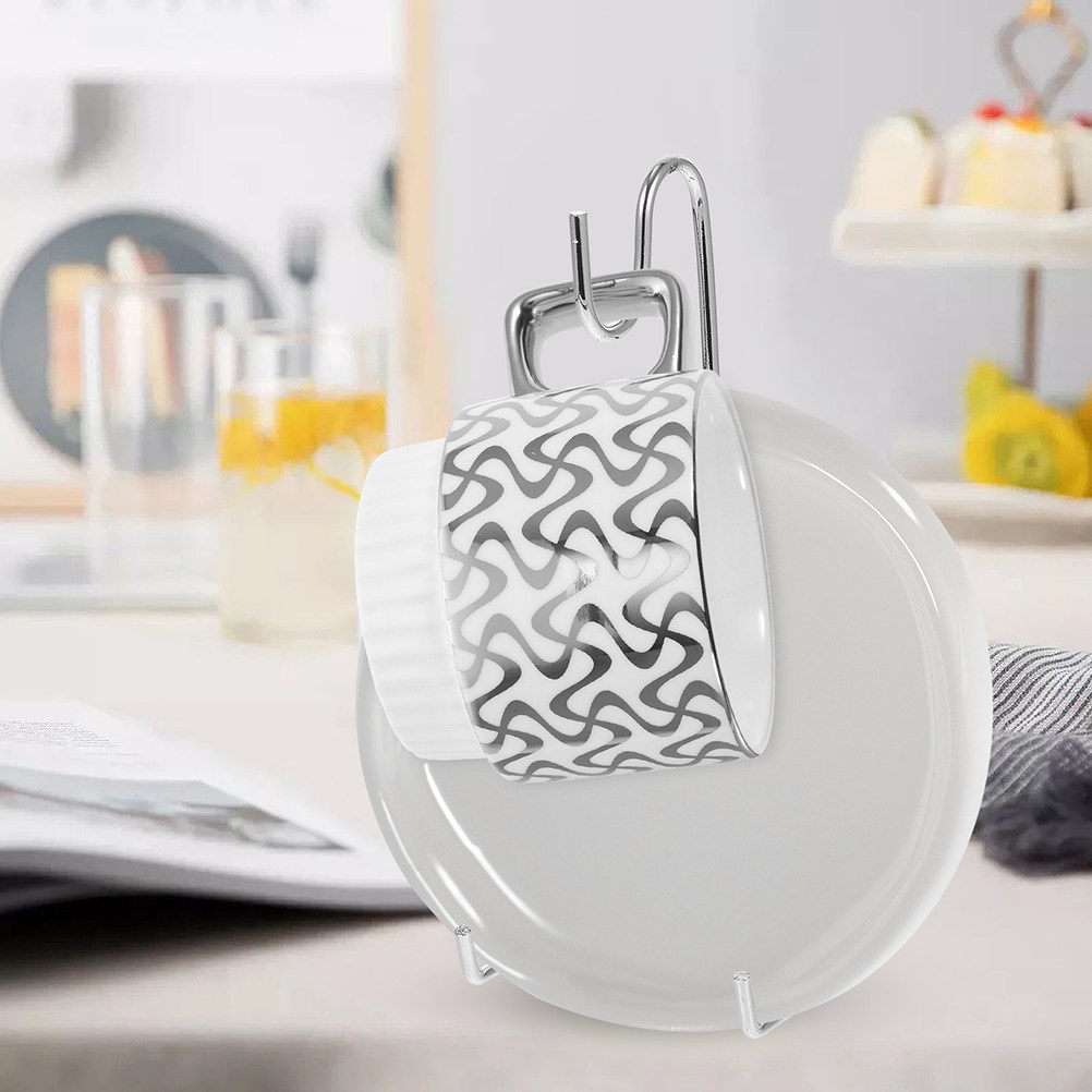 Coffee Tea Holder - Tea Cup Saucer Stand Coffee Mug