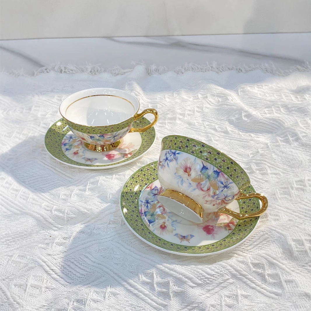 Classical Porcelain Cup&saucer - Water Tea And Coffee review and price