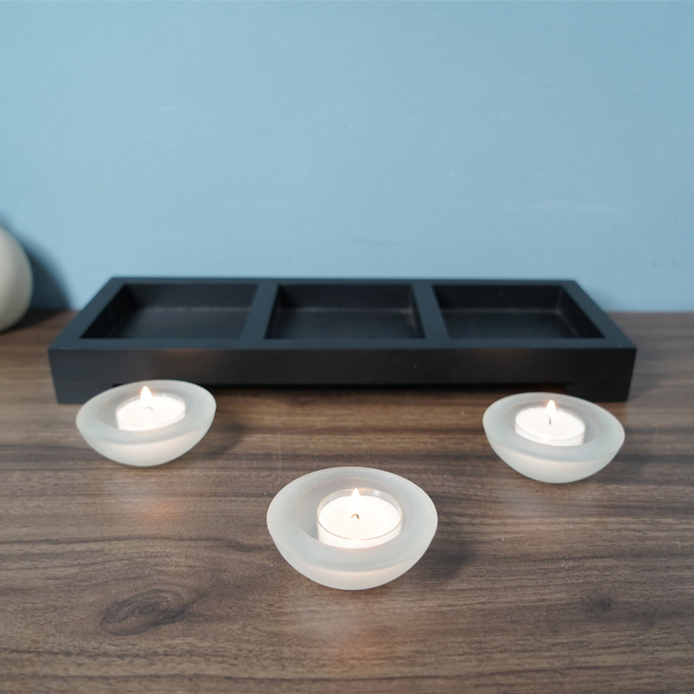 1 Set Glass Tea Light Holders  - Coffee Tea Holder review and price