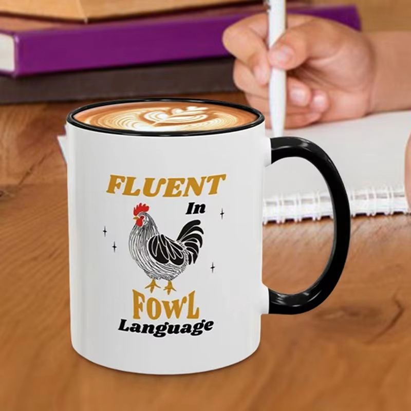 Ceramic Coffee Cup Chicken Pat - Coffee Tea And Cocoa review and price