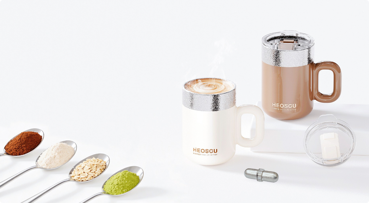 HEOSCU Pure Titanium Self-Stir - Coffee Tea And Cocoa review and price