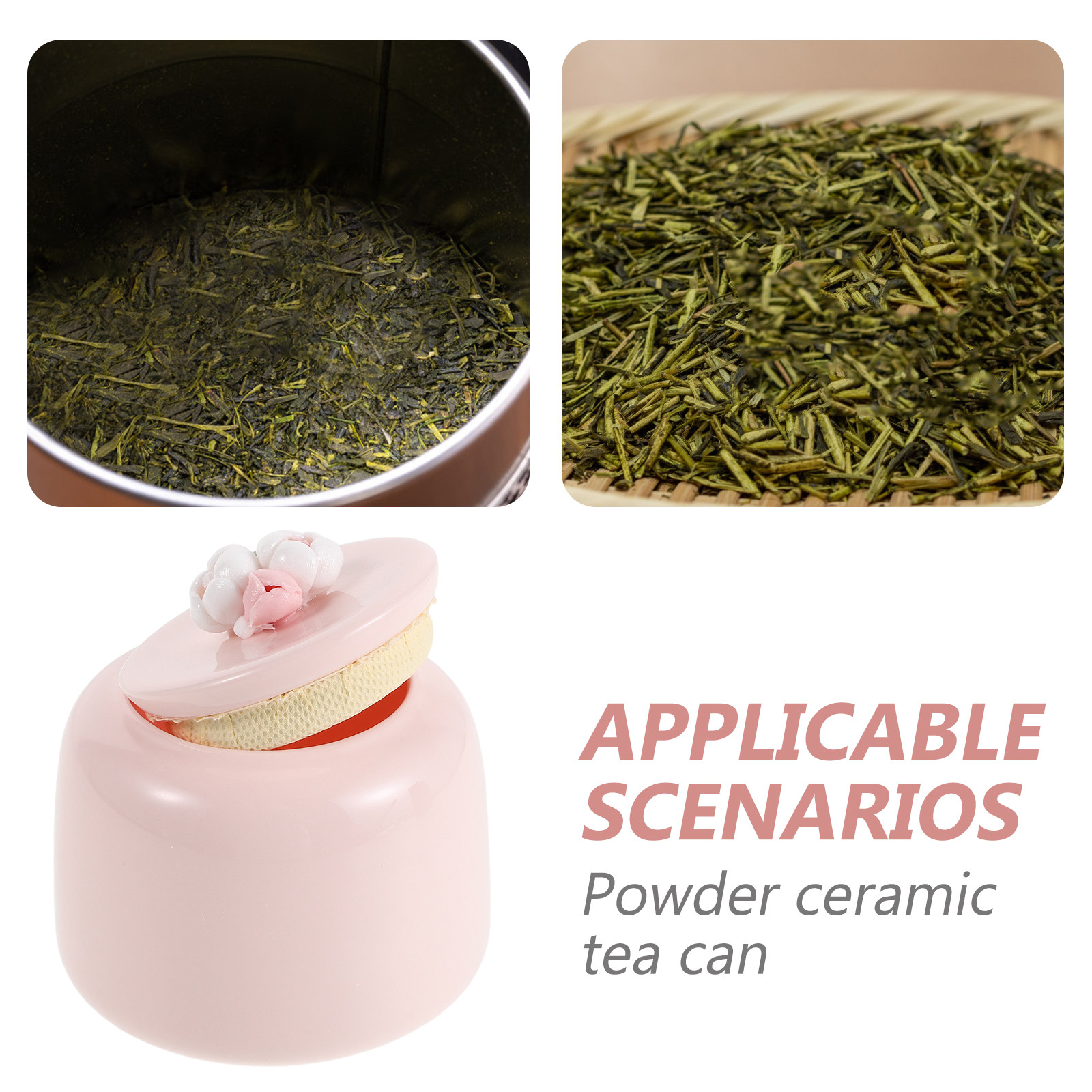 Ceramic Tea Jar Pink Porcelain - Coffee Bean And Tea Leaf review and price