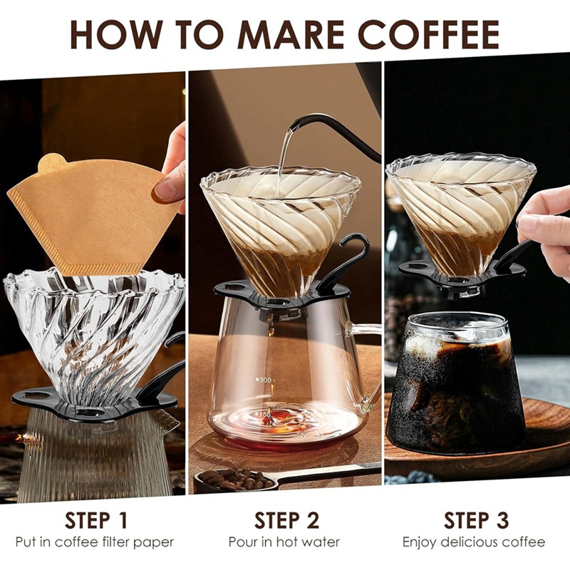 Pour over Coffee Dripper Coffe - Coffee & Tea Phúc Long review and price