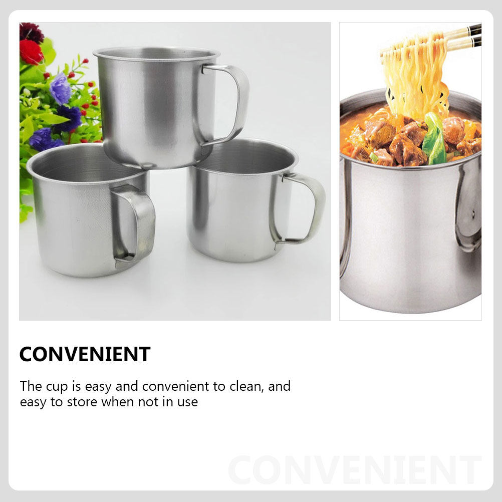 5Pcs Stainless Steel Cup Heavy - Coffee Tea Mugs review and price