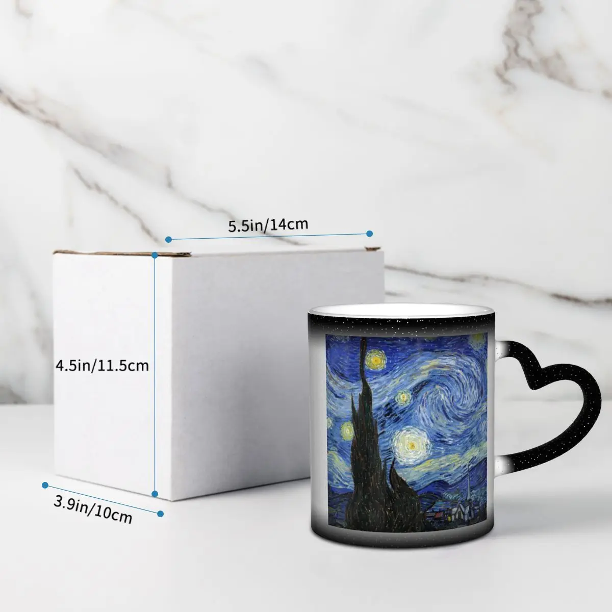 Van Gogh Mug Funny Ceramic Cof - Coffee Tea Van review and price