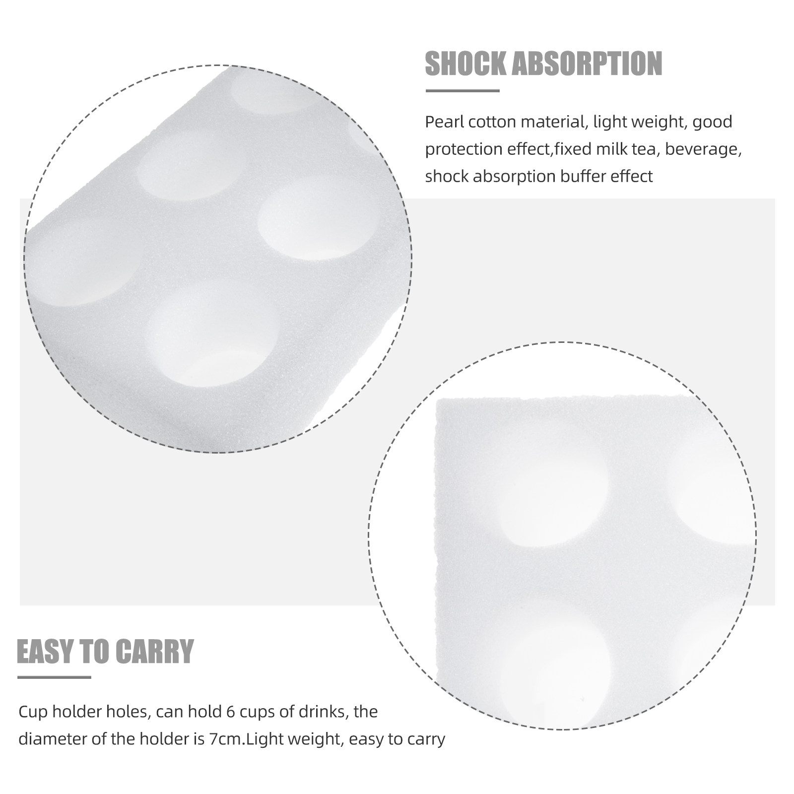 2Pcs Beverage Drink Carrier Tr - Coffee Tea Cup review and price