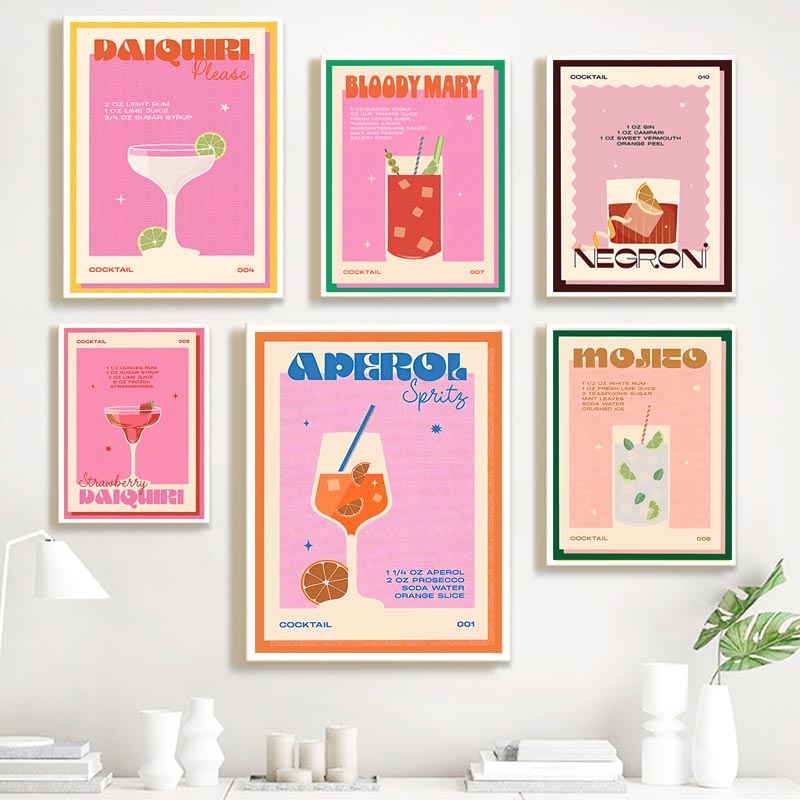 Cocktail Mojito Juice Drinks B - Coffee Tea Poster review and price