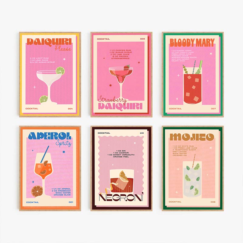 Cocktail Mojito Juice Drinks B - Coffee Tea Poster review and price