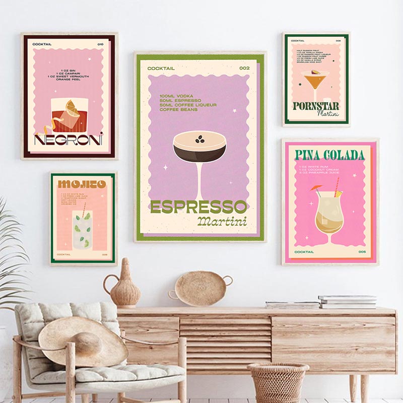 Cocktail Mojito Juice Drinks B - Coffee Tea Poster review and price