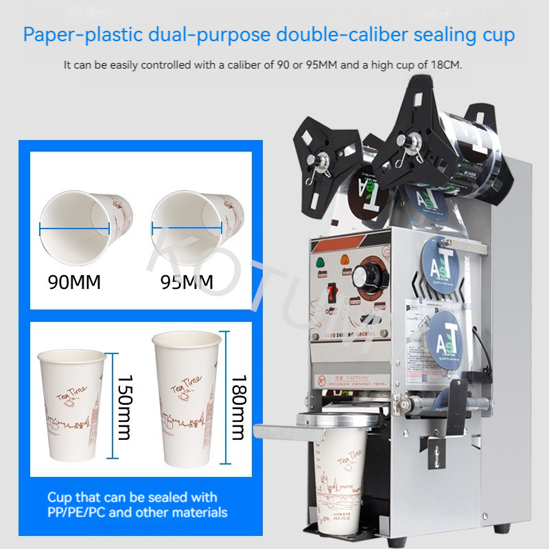 90mm / 95mm Diameter Semi-Auto - Coffee Tea And Cocoa review and price