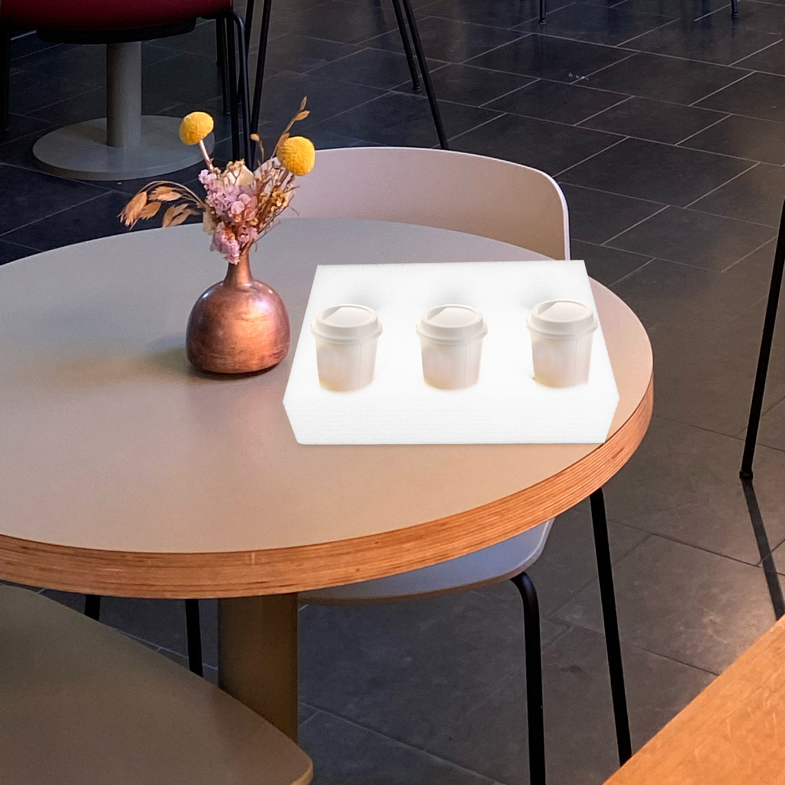 2Pcs Beverage Cup Holder Tray  - Coffee Tea Holder review and price