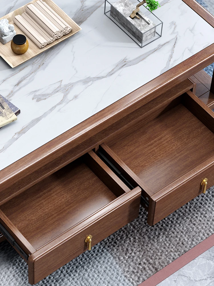 Coffee Table Tea Table Walnut  - Coffee Tea Unit review and price