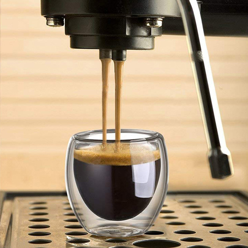 Double Walled Glass Coffee Mug - Coffee Tea And Cocoa review and price