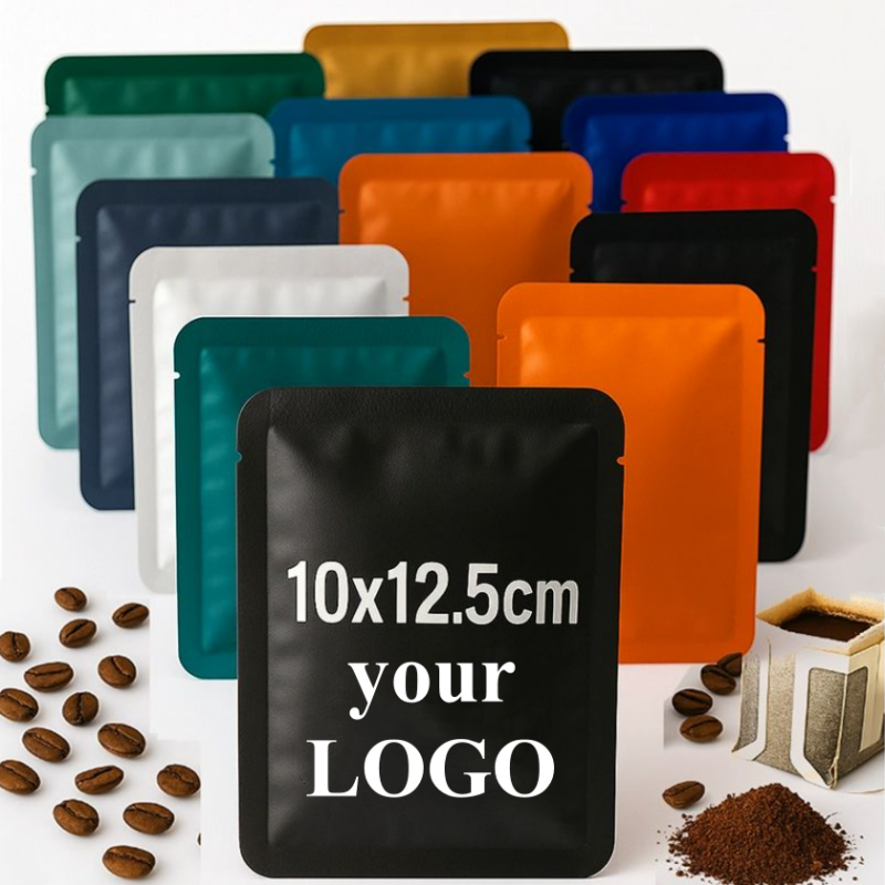 100Pcs 10x12.5cm Color Aluminu - Coffee Tea And Cocoa review and price
