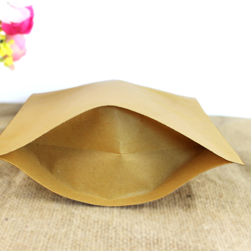 100PCS Stand-up Kraft Paper Fo - Coffee Tea And Cocoa review and price