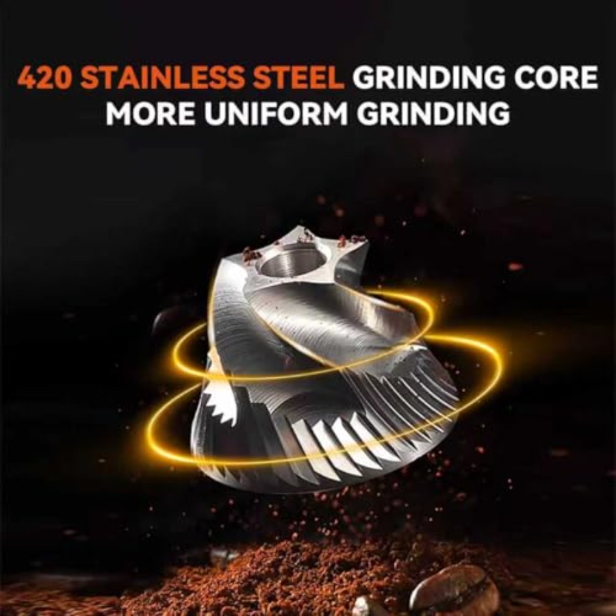 Portable Electric Coffee Grind - Coffee & Tea Phúc Long review and price