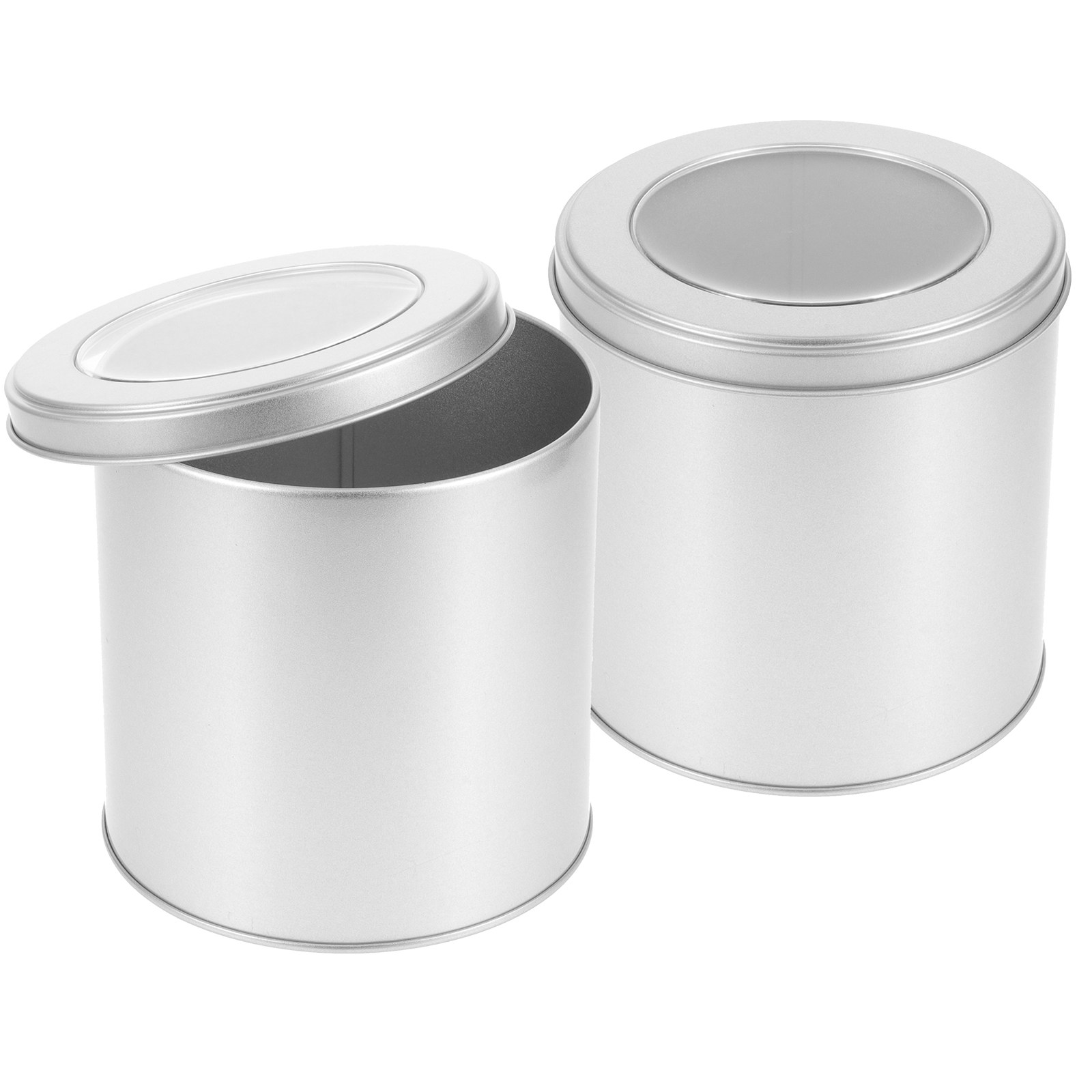 2Pcs Exquisite Tinplate Tea Ca - Coffee Bean And Tea Leaf review and price