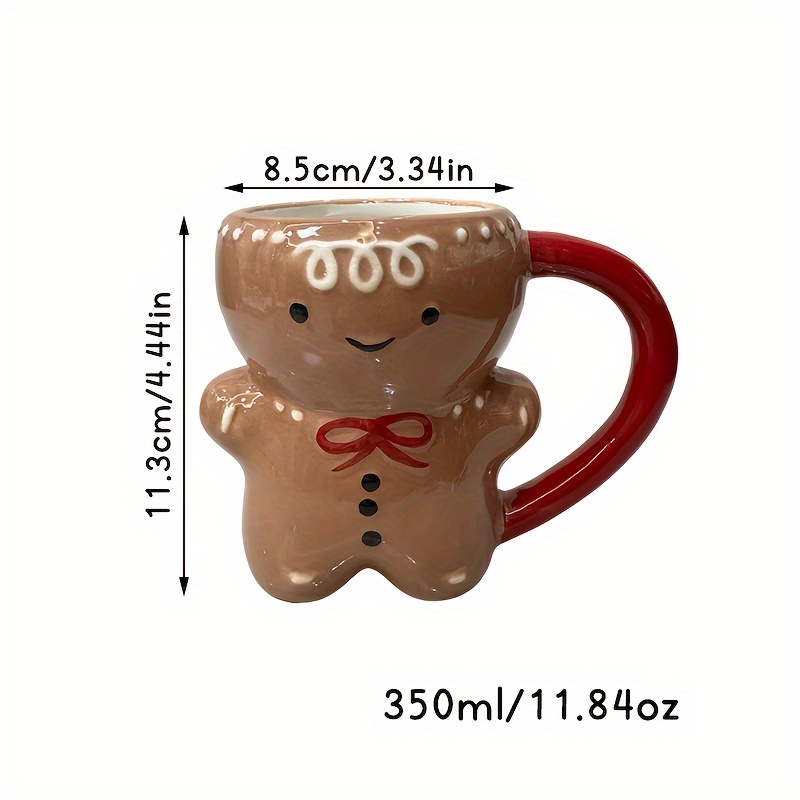 Gingerbread Man Ceramic Mug, C - Coffee Tea And Cocoa review and price