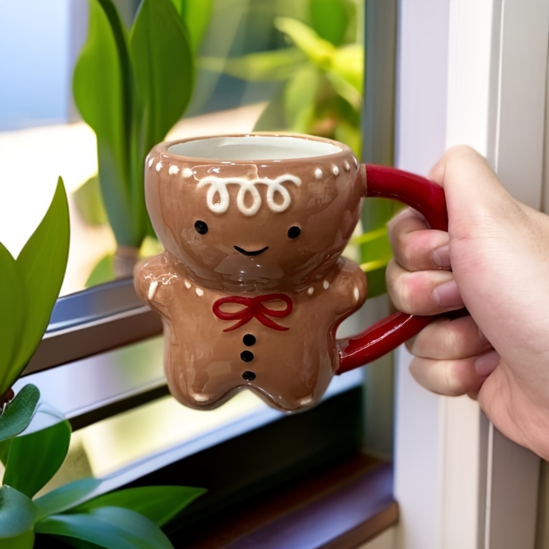 Gingerbread Man Ceramic Mug, C - Coffee Tea And Cocoa review and price