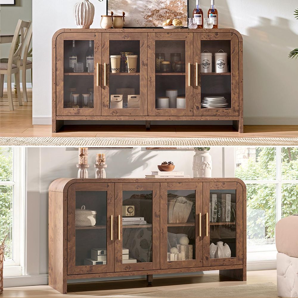 Sideboard Buffet Cabinet with  - Coffee & Tea Phúc Long review and price