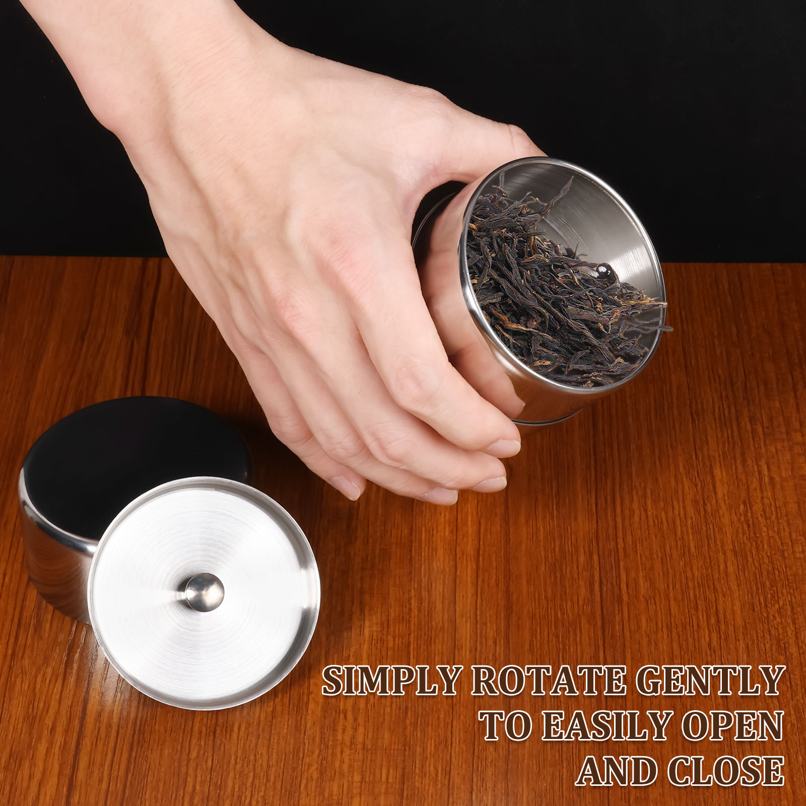 Stainless Steel Tea Leaf Tins  - Coffee Bean And Tea Leaf review and price