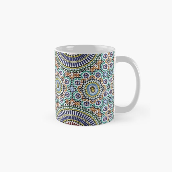 Moroccan Zellige Classic  Mug  - Coffee Tea Photos review and price