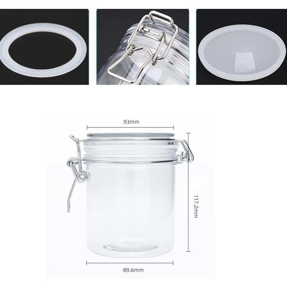 500ml Clear Plastic Storage Ja - Coffee Tea Like review and price