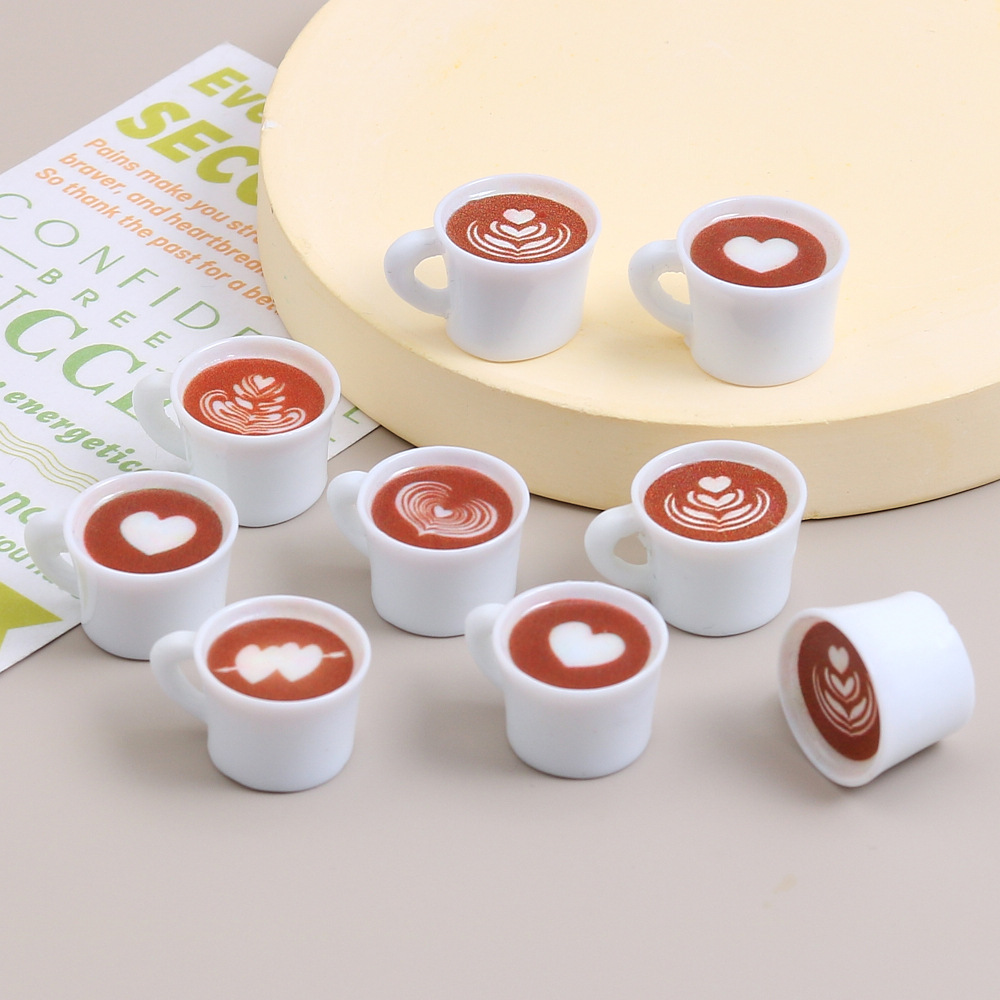 10pcs Love Heart Coffee Cup Re - Coffee Tea Mugs review and price