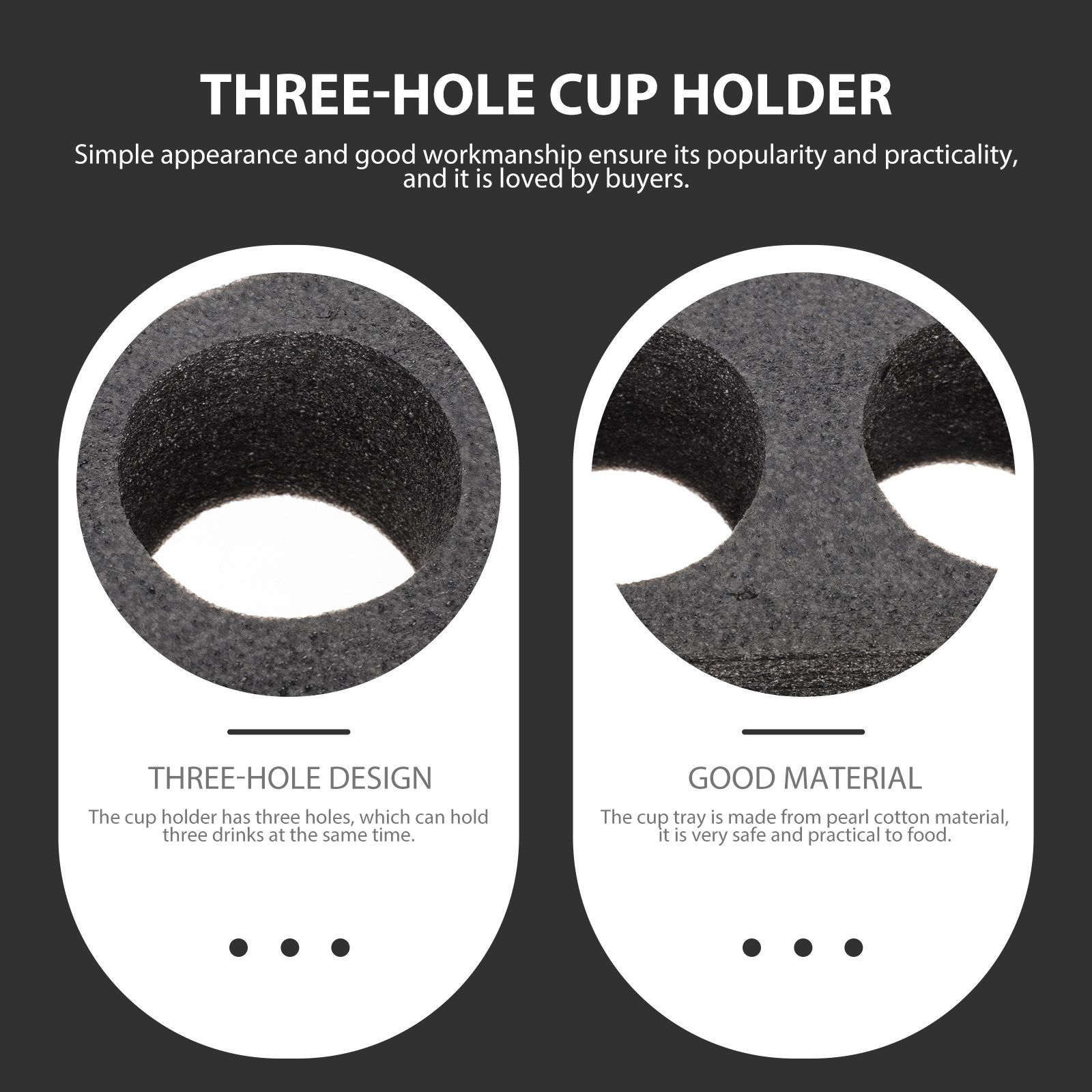 2Pcs Convenient Cup Tray 3-Slo - Coffee Tea Cup review and price